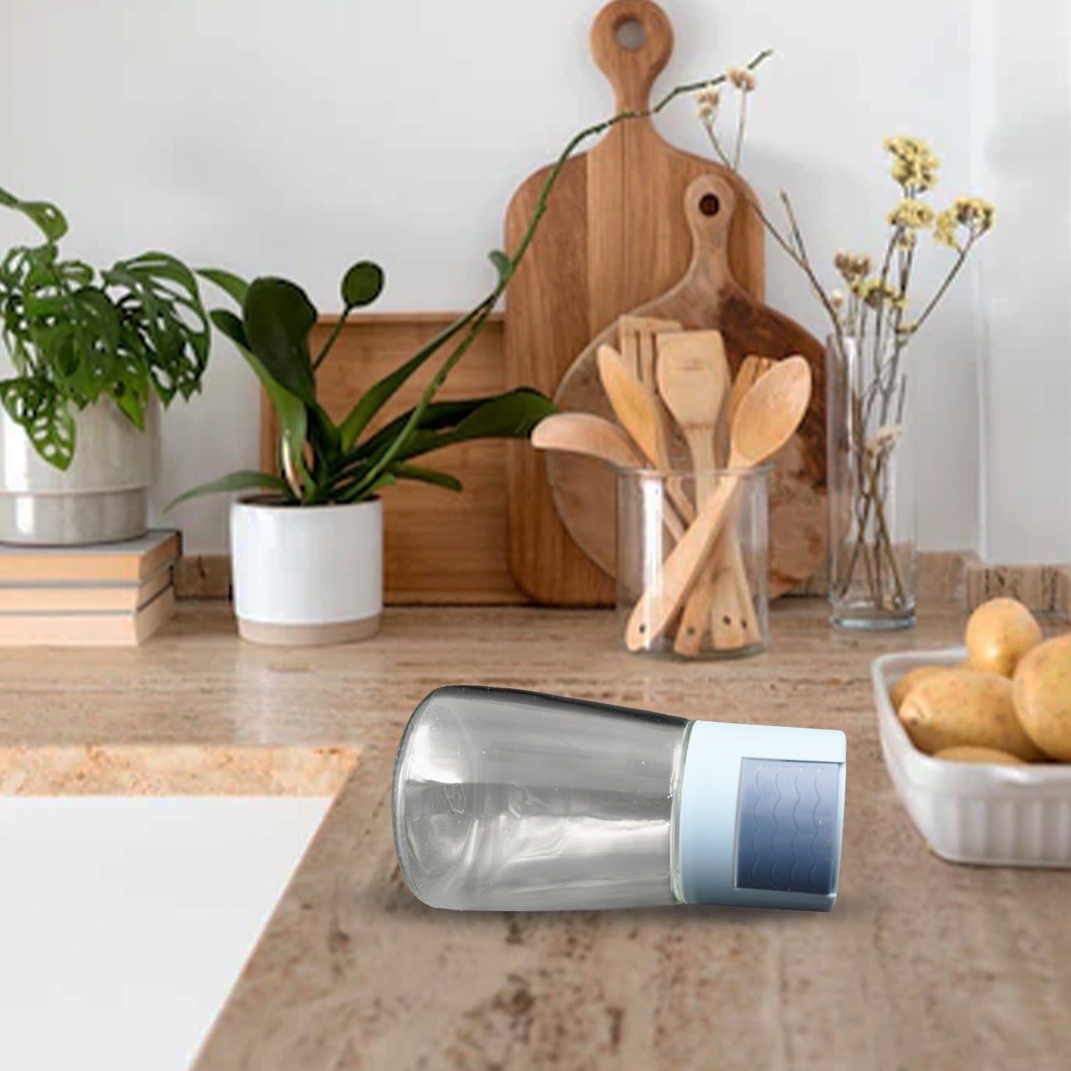 5926 Galss Salt Bottle, Salt Dispenser, Glass Salt Shaker Pack of 4, Seasoning Shaker, Precise Quantitative 0.5g for Home Cooking Picnic Camping Ration Salt Shakers 5926 Galss Salt Bottle, Salt Dispenser, Glass Salt Shaker Pack of 4, Seasoning Shaker, Precise Quantitative 0.5g for Home Cooking Picnic Camping Ration Salt Shakers